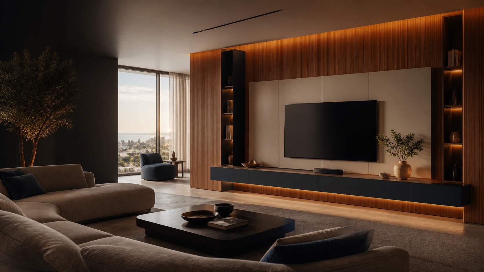 Interior contemporâneo planejado